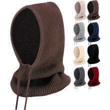 Strikket hetteskjerflue - ullblanding, unisex, én størrelse