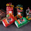 50 bolsas de dulces navideñas con cordón, 15x23cm 4