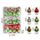 24er-Pack Weihnachtskugeln, 3 cm, lackierter, matter Kunststoff 1