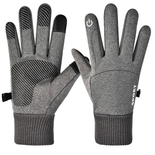 Winter Gloves Thick Fleece-Lined Touchscreen Waterproof