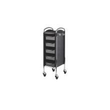 Efalock Arbeitswagen PICCOLO 6002 CliCTEC schwarz-chrom
