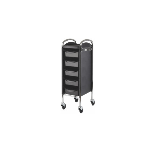 Efalock Arbeitswagen PICCOLO 6002 CliCTEC schwarz-chrom