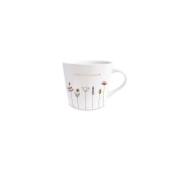 Schreibkram Manufaktur Goldstücke Tasse Porzellan 420 ml 12 x 8,5 cm Lieblingsmensch II