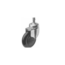 Efalock Laufrolle fĂĽr Rollhocker CLICTEC silber einzeln