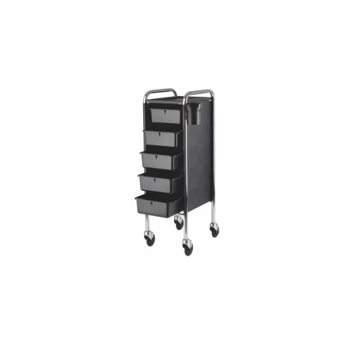 Efalock Arbeitswagen PICCOLO 84/5 CliCTEC schwarz-chrom
