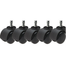 Efalock Laufrolle fĂĽr Rollhocker Emotion SP (5er-Pack)