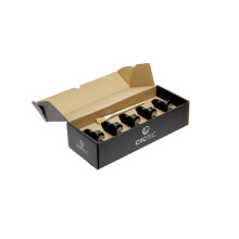 Efalock Laufrolle fĂĽr Rollhocker CLICTEC schwarz 5er-Set