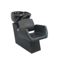 Comair Waschplatz Lugano Stuhl schwarz, Becken schwarz