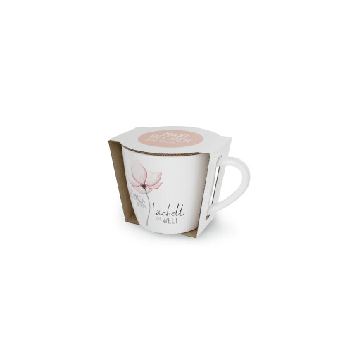 LaVida Maxibecher für Dich 400 ml Blüte