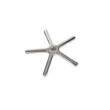 Efalock Fusskreuz fĂĽr Rollhocker CLICTEC CLASSIC silber