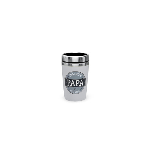 LaVida Thermobecher to go 250 ml Coolster Papa der Welt