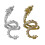 Dragon Ear Cuff Clip-On Guld/Sølv Legering 5