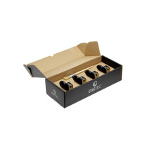 Efalock CLICTEC Laufrolle fĂĽr PICCOLO schwarz (4er-Pack)