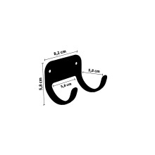 Efalock T-Shape Wandföhnhalter