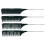 Comair Carbon Profi Line Highlight Kamm-Set 4er 22 cm mit Abteilspitze 1