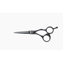 Joewell Black Titanium Skull Serie BT 50 5 Zoll Haarschneideschere Offset