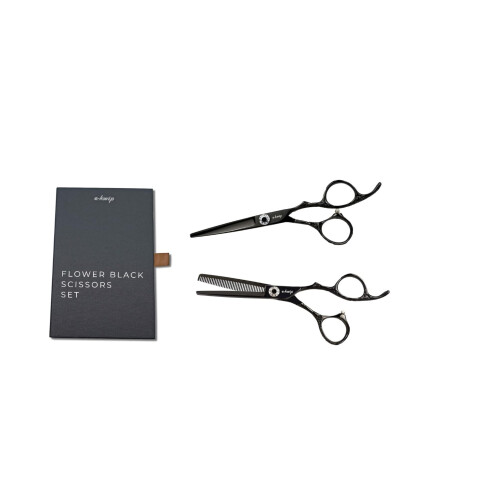 e-kwip Flower-Set Black