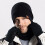 Ensemble bonnet, écharpe et gants d'hiver tricotés 4