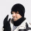 Ensemble bonnet, écharpe et gants d'hiver tricotés 5