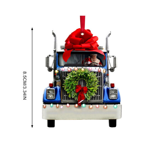 Weihnachtsbaum-Anhänger aus Acryl, 2022 2
