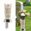 Solar Angel Vase Resin Minnedekorasjon 1 stk 4