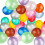 Latex Number Balloon Light Blue 12 pcs 2