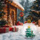 Aufblasbare Weihnachtskugel, 35 cm, PVC 4