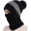 Conjunto de gorro e cachecol forrado com lã para mulheres 2