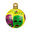 Decor de bal de carnaval gonflabil – Mască galbenă, verde și violet 1