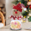 Pepperkakemann Godteriglass Mini Plast Juledekorasjon 1