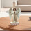 Acrylic Angel Figurine Boho Clear with Wings 1pc 4