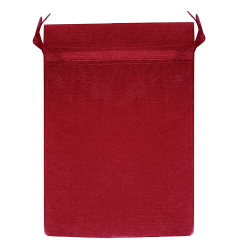 Pacote com 30 Sacolas de Presente de Organza com Cordão, 7x9cm 1