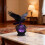 Gothic Crow LED Orb Sculpture 4
