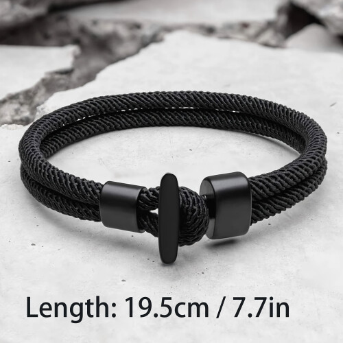 Milan Chain Armband med Ankarberlock – Rostfritt Stål 1