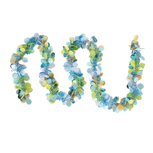 Easter Tinsel Garland with Lights 200 cm