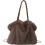 Γυναικεία τσάντα Tote από ψεύτικη γούνα 33x16x29cm 1