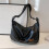 Vegan Δερμάτινη Τσάντα Tote Slouchy για Γυναίκες – Μαύρη, Καφέ, 1