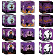12 Halloween-herkkurasiaa – Taittuvat pahvikarkit