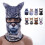 Sluneční maska Ice Silk3D Animal 1