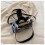 Sac hobo Y2K Crescent Moon – Cuir PU, taille moyenne 3