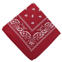 Paisley-Bandana, doppelseitiges Kopftuch