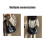 Γυναικεία τσάντα Hobo Tote από PU δέρμα μεγάλης χωρητικότητας 4