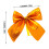 Mini Christmas Bows Orange 12PCS 2.36 inch 3