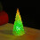 LED-nattlys til juletreet i akryl med glitrende effekt 4