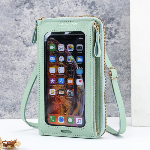 PU Touchscreen Crossbody Møntpung til Kvinder 1