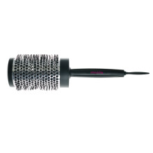 Efalock Rundbürste PROFI METALL 58 mm / 73 mm schwarz-silber