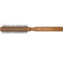Efalock Rundbürste ROUND-STYLER 14-reihig 16 / 34 mm naturholz mit Kugelspitzen