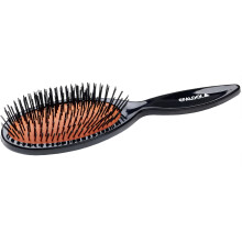 Efalock Pneumatikbürste GENTLE TOUCH 6-reihig oval groß schwarz