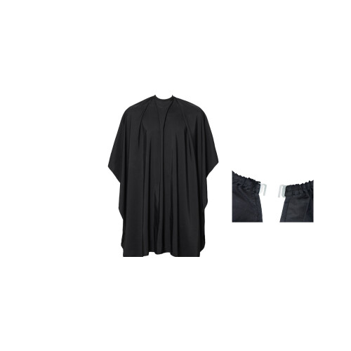Efalock Haarschneideumhang TRUEGREEN 128 x 145 cm schwarz