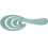 Efalock Pastelgreen Ocean Brushes mint 1